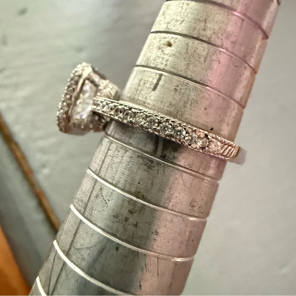 Judith Ripka 925 Sterling Silver Ring Size 7 NEW - Picture 4 of 13